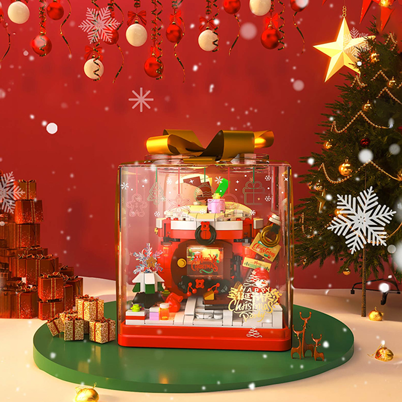 ZHEGAO 662024 Gift Box Christmas House 2 - MOULD KING