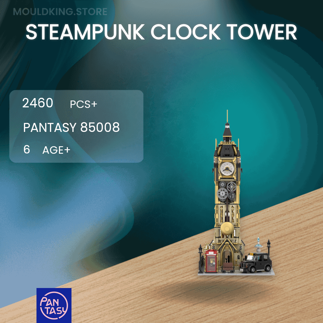 BL8008 Steampunk Clock Cogs Pack