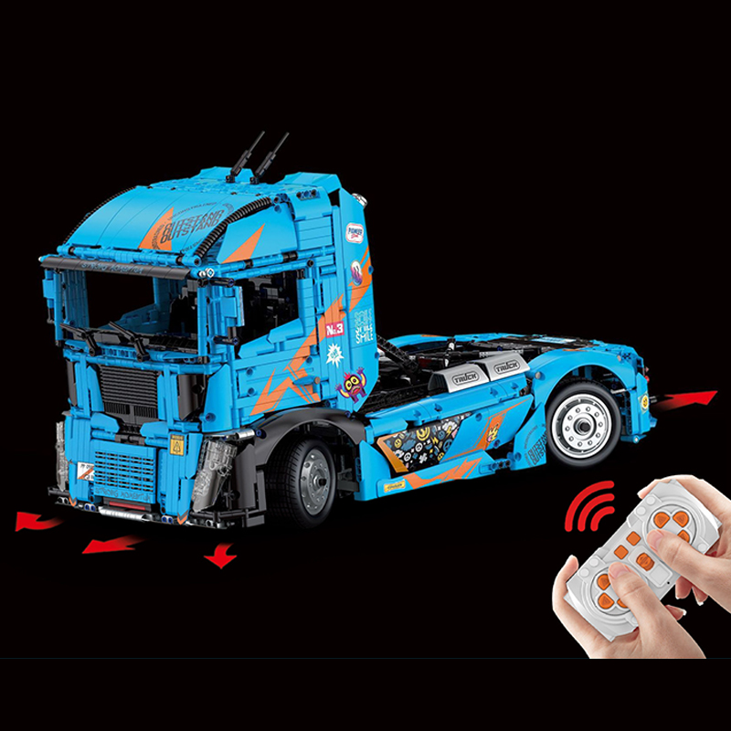 Decool 33016 Telecontrol Truck With Motor 4 - MOULD KING