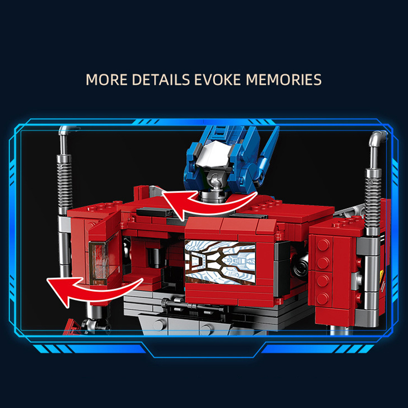 JIESTAR JJ9022 Transform Robot Optimus Prime 2IN1 5 - MOULD KING
