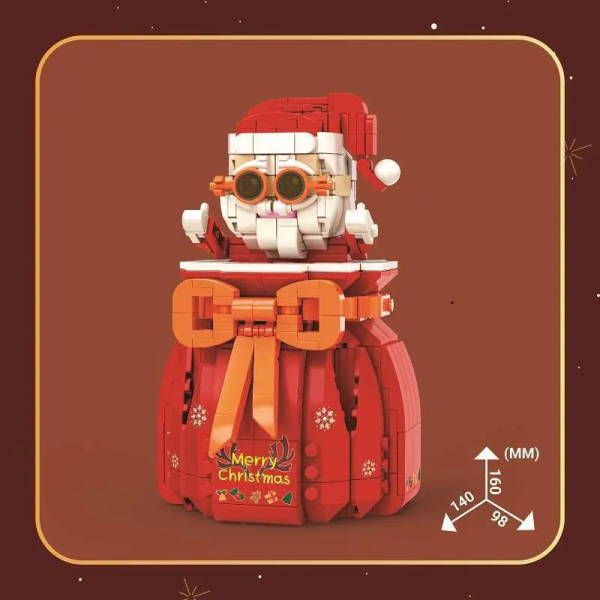 Kaido KD99010 Santa Claus Lucky Bag Christmas 3 1 - MOULD KING
