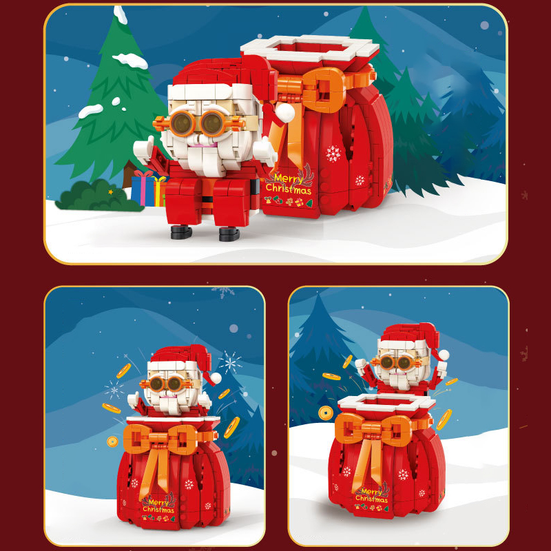Kaido KD99010 Santa Claus Lucky Bag Christmas 5 - MOULD KING