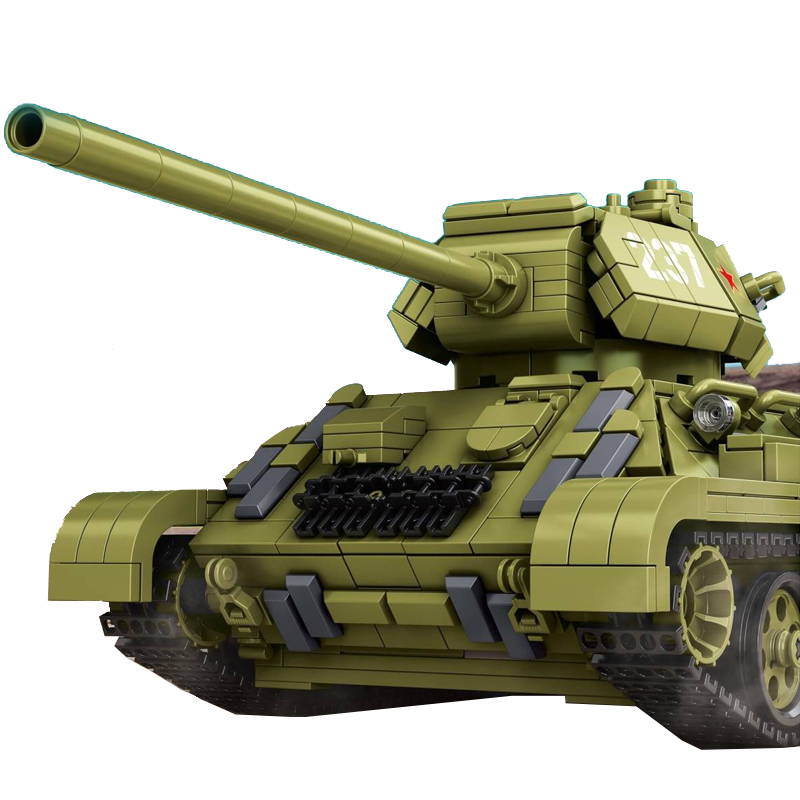 PANLOS 632012 T 34 Tank 2 1 - MOULD KING
