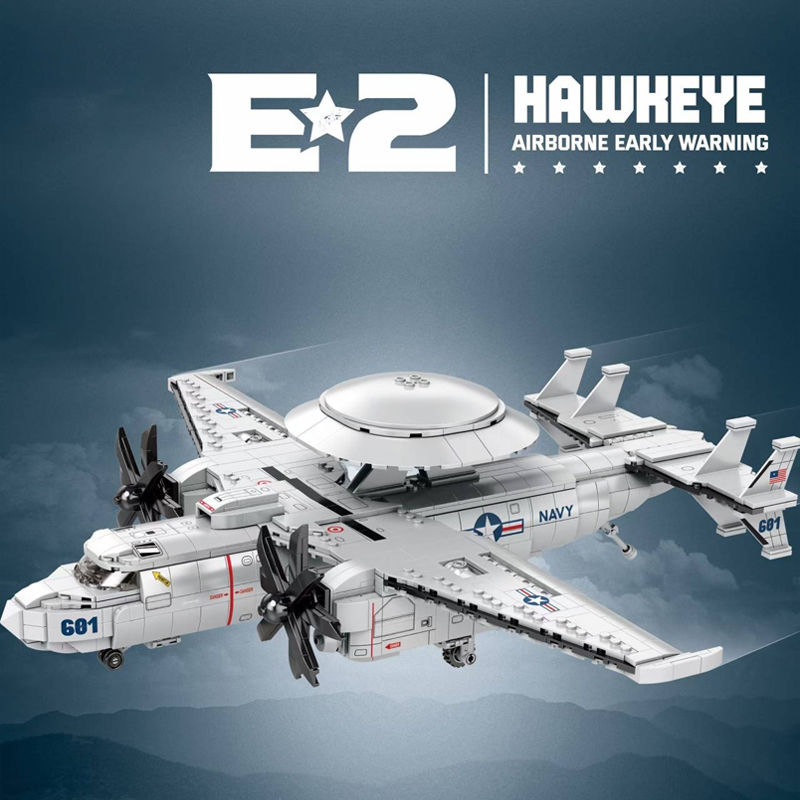 Reobrix 33029 E2 Hawkeye Airborne Early Warning 1 - MOULD KING