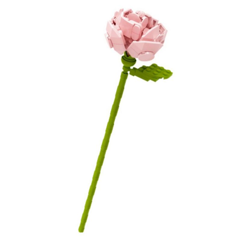 JAKI JK8135 Teddy Pink Bear Pink Roses 2 - MOULD KING
