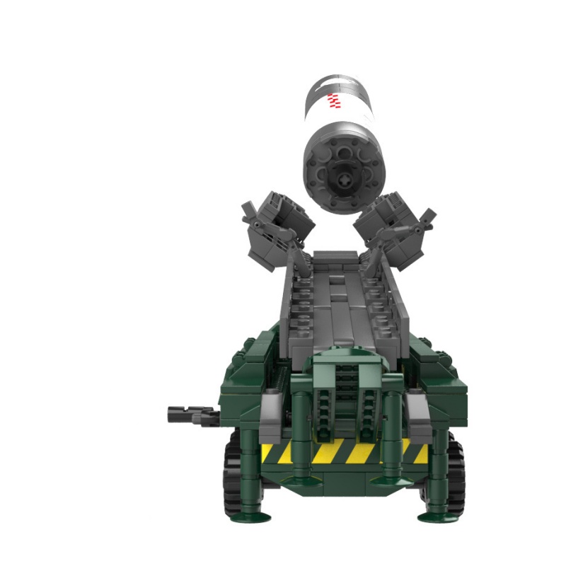JAKI JK9105 Space Quest Sunrise Mobile Rocket Launcher 5 - MOULD KING