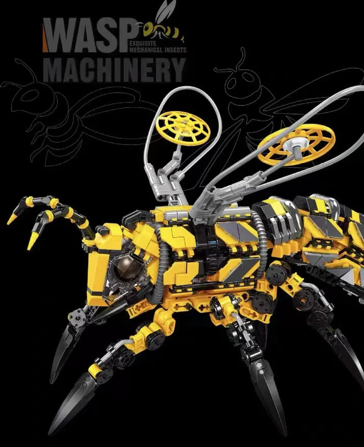 Small Angle JD015 Machinery Wasp 3 - MOULD KING
