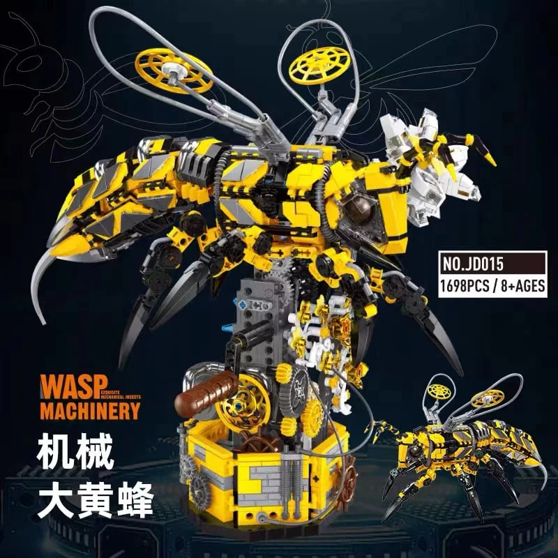 Small Angle JD015 Machinery Wasp 4 - MOULD KING