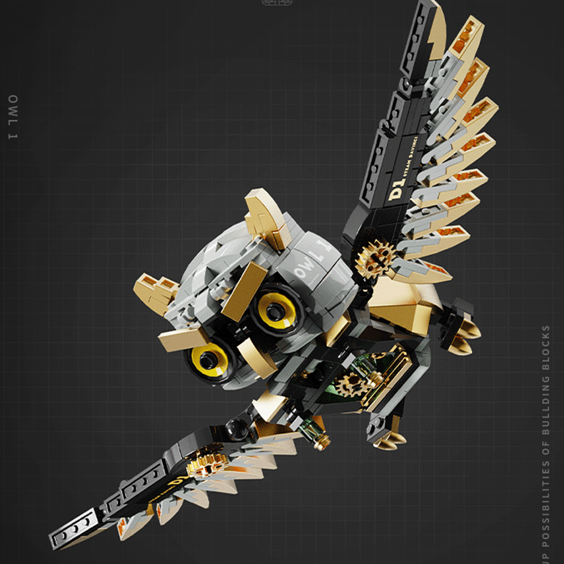 TUOMU T7003 Steam Davinci Owl 5 - MOULD KING