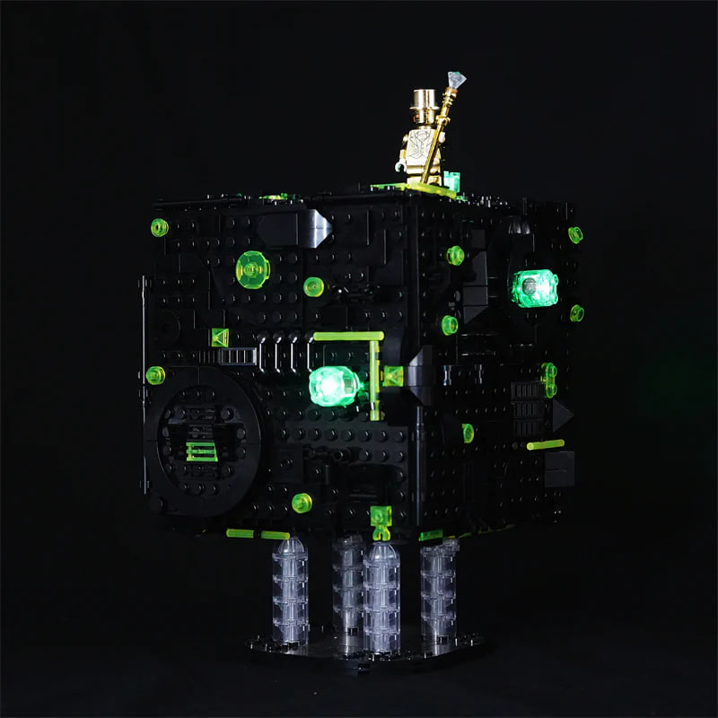 YOURBRICKS 60001 Star Trek Borg Cube with Lights 4 - MOULD KING