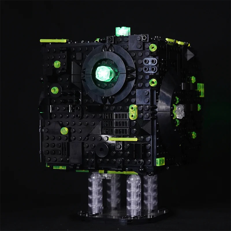 YOURBRICKS 60001 Star Trek Borg Cube with Lights 6 - MOULD KING