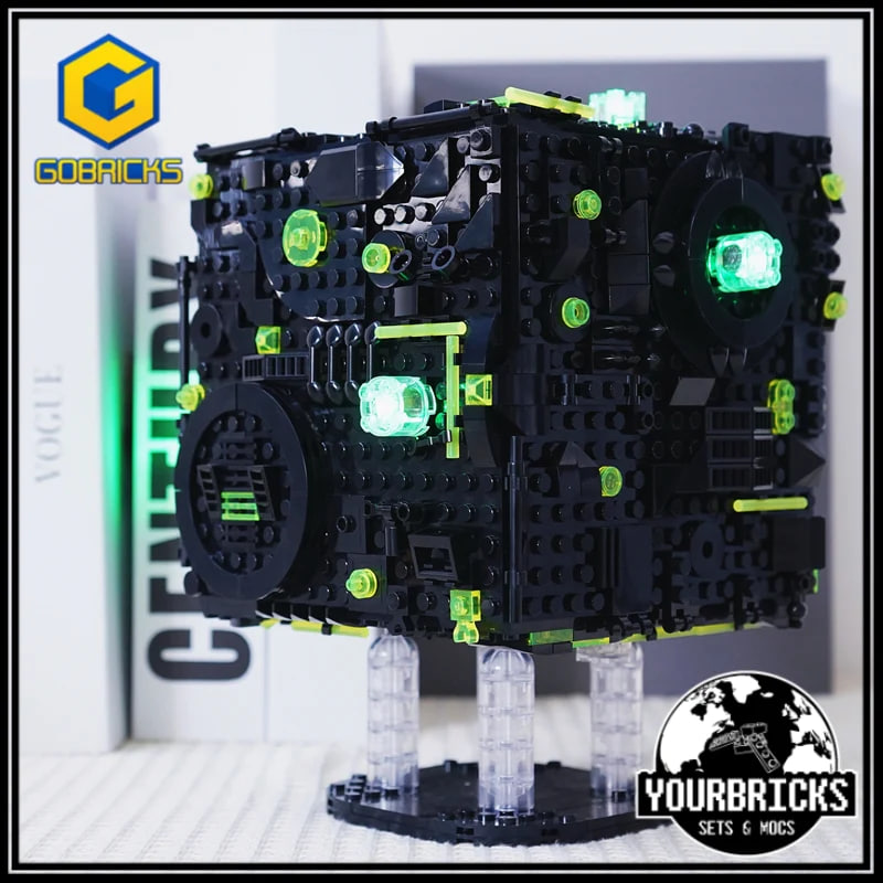 YOURBRICKS 60001 Star Trek Borg Cube with Lights 7 - MOULD KING