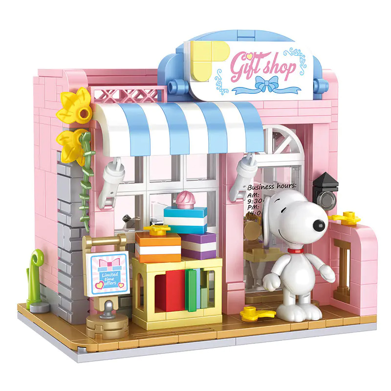 CACO S015 Peanuts Snoopy Gift Shop 2 - MOULD KING