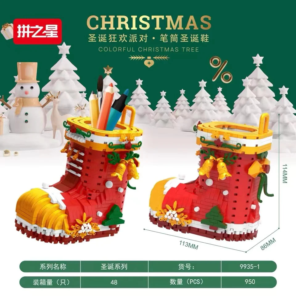 PZX 9935 Christmas Boot Christmas Tree 4 - MOULD KING