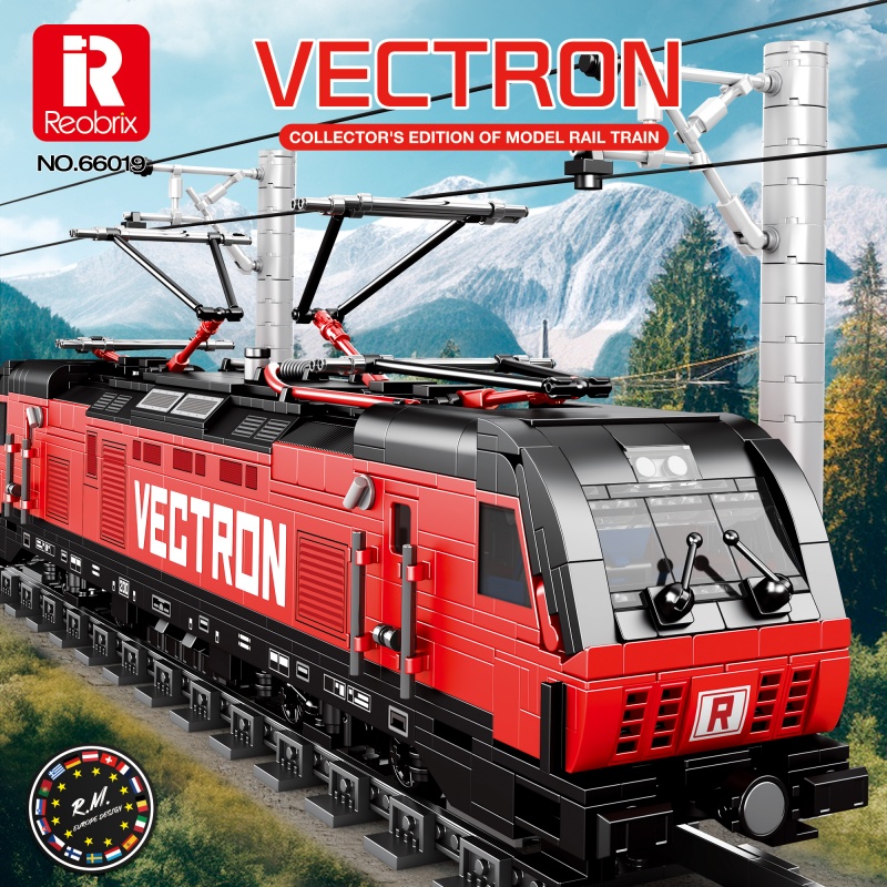 Reobrix 66019 Vectron European Electric Passenger Trains 1 - MOULD KING