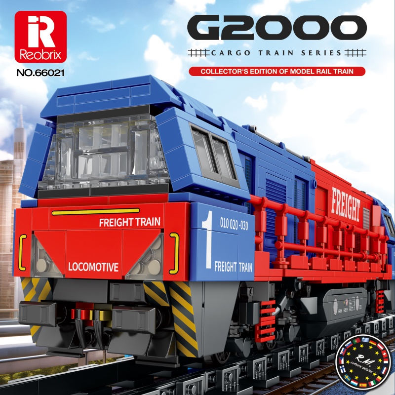 Reobrix 66021 G2000 European Passenger Trains 1 - MOULD KING