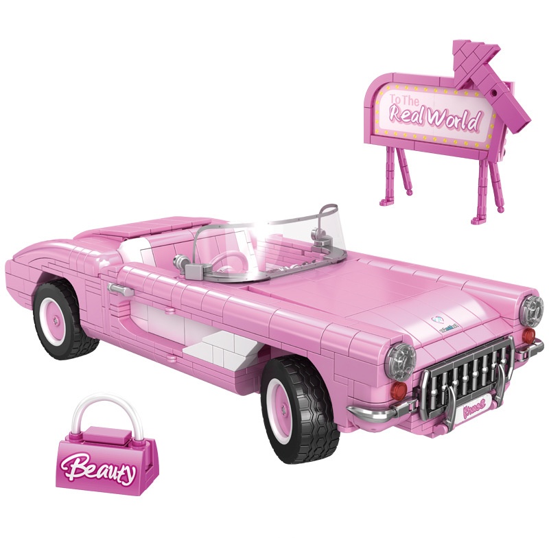 WGC 66035 Chevy Barbie Car 2 - MOULD KING