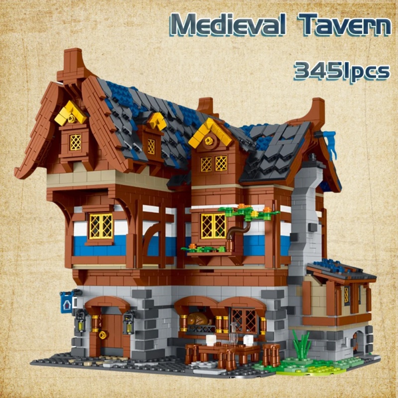 XMORK 033002 Medieval Tavern 1 - MOULD KING