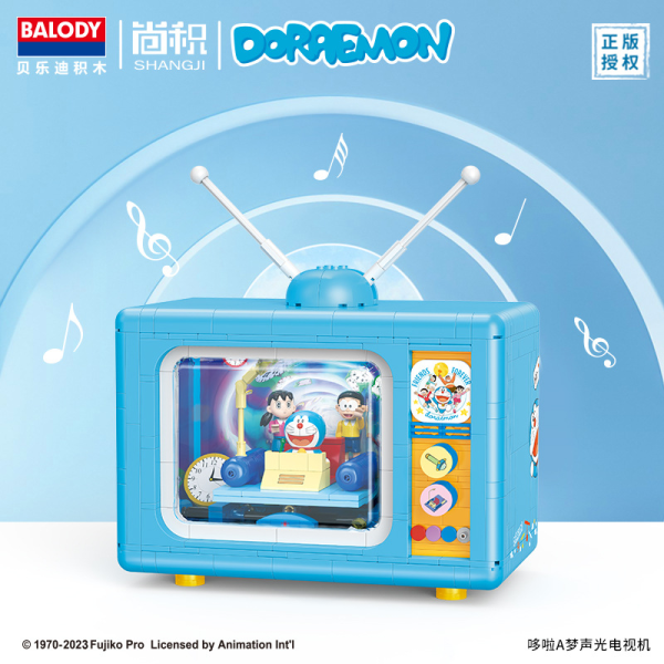 BALODY 21082 Doraemon Television 3 - MOULD KING