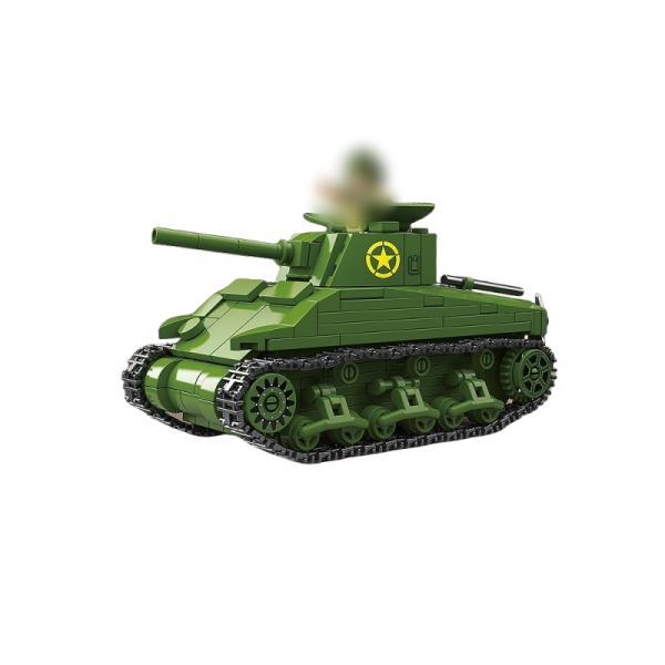 QUANGUAN 100272 M4 Sherman 2 - MOULD KING